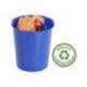 PAPELERA PLASTICO ARCHIVO 2000 ECOGREEN 100% RECICLADA 18 LITROS COLOR AZUL 290X310 MM
