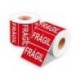 ETIQUETA Q-CONNECT FRAGIL 50X100 MM ROLLO DE 200 UNIDADES