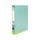 CARPETA DE 2 ANILLAS 25 MM MIXTAS LIDERPAPEL DIN A4 COLOR VERDE CARTON FORRADO