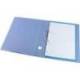 CARPETA DE 2 ANILLAS 25 MM MIXTAS LIDERPAPEL DIN A4 COLOR AZUL CARTON FORRADO