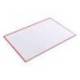 RECAMBIO LIDERPAPEL DIN A4 ANTARTIK 80 HOJAS 90G/M2 CUADRO 5 MM 4 TALADROS 1 BANDA MARCO COLOR FRAMBUESA