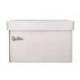 CAJON CONTENEDOR LIDERPAPEL CARTON AUTOMATICO PARA 3 CAJASARCHIVO DEF. FOLIO / 4 ARCHIVADORES A-Z 387X333X260MM