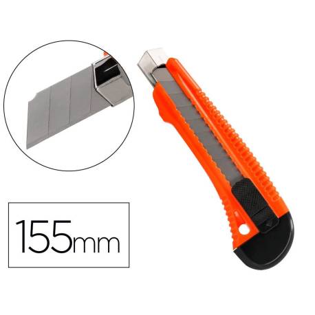 Cuter plastico Q-Connect KF10634 Con protector metalico