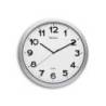 RELOJ MAUL STEP DE PARED REDONDO 40 CM DIAMETRO ELECTRICO COLOR PLATA