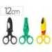 Tijera escolar marca Liderpapel 12 cm