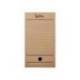 CAJA ARCHIVO DEFINITIVO LIDERPAPEL FOLIO DOBLE ANCHO CARTON RECICLADO 400G/M2 LOMO 200 MM KRAFT 367X200X251 MM