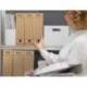 CAJA ARCHIVO DEFINITIVO LIDERPAPEL FOLIO DOBLE ANCHO CARTON RECICLADO 400G/M2 LOMO 200 MM KRAFT 367X200X251 MM