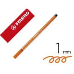 Rotulador Stabilo pen 68/30 1 mm Color Naranja