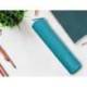 ESTUCHE PORTATODO LIDERPAPEL SLIM CILINDRICO 220X45MM AZULTURQUESA