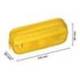 ESTUCHE PORTATODO LIDERPAPEL CLASSIC OVALADO 2 CREMALLERAS CON BOLSILLO DELANTERO 210X90MM AMARILLO