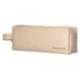 ESTUCHE PORTATODO LIDERPAPEL CLASSIC RECTANGULAR CON ASA 2 CREMALLERAS 210 X80MM CREMA