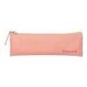 ESTUCHE PORTATODO LIDERPAPEL PLANO ESTRECHO UNA CREMALLERA 200X60 MM ROSA MELOCOTON