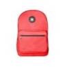 MOCHILA ANTARTIK CON ASA Y BOLSILLO FRONTAL CON CREMALLERA COLOR ROJO 320X140X430 MM