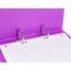 Carpeta 2 Anillas Liderpapel A5 Color Violeta 40 mm