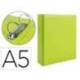 Carpeta 2 Anillas Liderpapel A5 Color Verde 40 mm