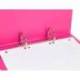Carpeta 2 Anillas Liderpapel A5 Color Fucsia 40 mm