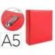 Carpeta 2 Anillas Liderpapel A5 Color Naranja 40 mm