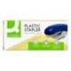 GRAPADORA Q-CONNECT KF14205 PLASTICO ABS AZUL CAPACIDAD 20 HOJAS