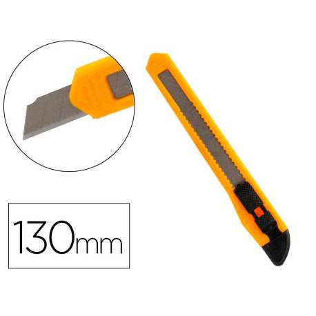 CUTER Q-CONNECT PLASTICO ESTRECHO CUCHILLA 9 MM XD-05 CAJA DE 60 UNIDADES