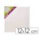 BASTIDOR LIDERCOLOR LIENZO GRAPADO LATERAL ALGODON 100% 12X12 CM