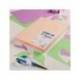 CARTULINA GUARRO DIN A4 COLORES PASTEL 185 GR PAQUETE DE 120 HOJAS COLORES SURTIDOS