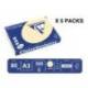 PAPEL COLOR TROPHEE A3 80GR ARENA PASTEL PAQUETE DE 500 HOJAS