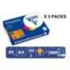 PAPEL COLOR TROPHEE A4 80GR NARANJA NEON PAQUETE DE 500 HOJAS