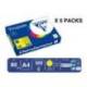 PAPEL COLOR TROPHEE A4 80GR AMARILLO NEON PAQUETE DE 500 HOJAS