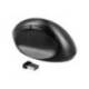RATON Q-CONNECT OPTICO INALAMBRICO ERGONOMICO VERTICAL DPI 800/1200/1600 PILA AA NEGRO