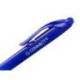 BOLIGRAFO Q-CONNECT RETRACTIL CON CLIP DISEÑO FINO TINTA ACEITE 0,7 MM COLOR AZUL