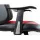 SILLA Q-CONNECT GAMING ORVIETO SIMIL PIEL BASE METALICA ALT MAX 1200 ANC 650 PROF 650 MM RUEDAS PREMIUM NEGRO ROJO