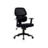 SILLA Q-CONNECT OFICINA ANCONA MALLA BASE METALICA ALT MAX 1110 ANC 660 PROF 590 RUEDAS PREMIUM COLOR NEGRO