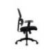 SILLA Q-CONNECT OFICINA ANCONA MALLA BASE METALICA ALT MAX 1110 ANC 660 PROF 590 RUEDAS PREMIUM COLOR NEGRO