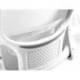 SILLA Q-CONNECT OFICINA ALBA MALLA BASE METALICA ALT MAX 1110 ANC 610 PROF 580 RUEDAS PREMIUM COLOR BLANCO