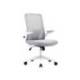 SILLA Q-CONNECT OFICINA ALBA MALLA BASE METALICA ALT MAX 1110 ANC 610 PROF 580 RUEDAS PREMIUM COLOR GRIS