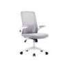 SILLA Q-CONNECT OFICINA ALBA MALLA BASE METALICA ALT MAX 1110 ANC 610 PROF 580 RUEDAS PREMIUM COLOR GRIS