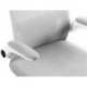 SILLA Q-CONNECT OFICINA ALBA MALLA BASE METALICA ALT MAX 1110 ANC 610 PROF 580 RUEDAS PREMIUM COLOR GRIS