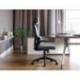 SILLA Q-CONNECT DIRECCION SORRENTO MALLA BASE METALICA ALT MAX 1320 ANC 650 PROF 600 MM RUEDAS PREMIUM AZUL GRIS