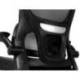 SILLA Q-CONNECT DIRECCION SORRENTO MALLA BASE METALICA ALT MAX 1320 ANC 650 PROF 600 MM RUEDAS PREMIUM NEGRO