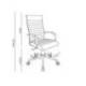 SILLA Q-CONNECT DIRECCION BOSA SIMIL PIEL BASE METALICA ALT MAX 1130 ANC 550 PROF 630 MM RUEDAS PREMIUM COLOR NEGRO