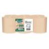 PAPEL HIGIENICO AMOOS NATURALLY JUMBO PROFESSIONAL 2 CAPAS PASTA CRUDA PAQUETE DE 6 ROLLOS 120 M