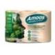 PAPEL HIGIENICO AMOOS NATURALLY SOFT 2 CAPAS PASTA CRUDA PAQUETE DE 6 ROLLOS 32 M