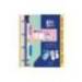 CARPETA CON RECAMBIO OXFORD EBINDER L&G PASTEL DIN A4+ 4 ANILLAS 35 MM RECAMBIO 80 H CUADRO 5 MM + JUEGO 5