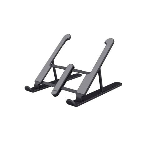 SOPORTE ELEVADOR TRUST PRIMO PARA PORTATIL 16" AJUSTABLE 6 ALTURAS COLOR NEGRO