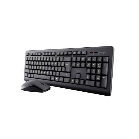 SET TECLADO + RATON TRUST PRIMO INALAMBRICO USB 2.0 COLOR NEGRO