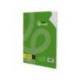 RECAMBIO LIDERPAPEL DIN A4 100 HOJAS 75 GR CUADRO 4 MM CON MARGEN 4 TALADROS