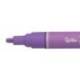 ROTULADOR LIDERPAPEL ACRYLIC BASE AGUA TODO TIPO DE SUPERFICIE PUNTA REDONDA 3 MM MALVA