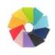 CUADERNO ESPIRAL LIDERPAPEL DIN A5 WITTY TAPA DURA 80H 90GR LISO SIN MARGEN COLORES SURTIDOS