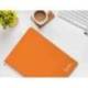 CUADERNO ESPIRAL LIDERPAPEL DIN A4 WITTY TAPA DURA 80H 90GR PAUTA 3,5MM CON MARGEN COLOR NARANJA