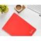 CUADERNO ESPIRAL LIDERPAPEL DIN A4 WITTY TAPA DURA 80H 90GR PAUTA 2,5MM CON MARGEN COLOR ROJO